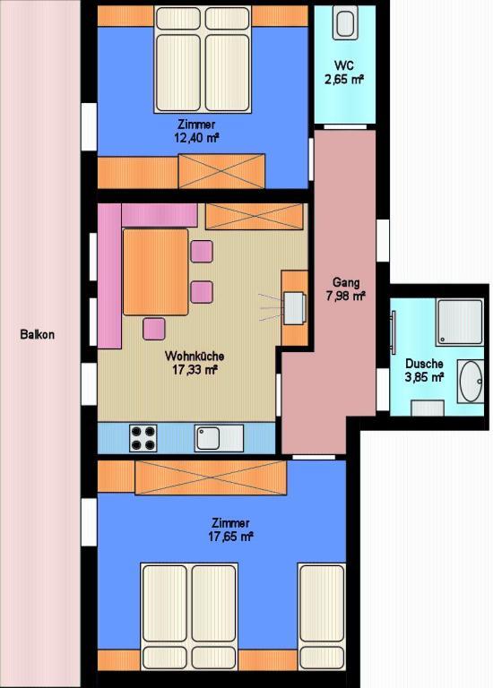 Apartmán Honsnhof Tux Exteriér fotografie