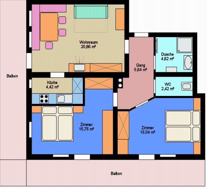 Apartmán Honsnhof Tux Exteriér fotografie